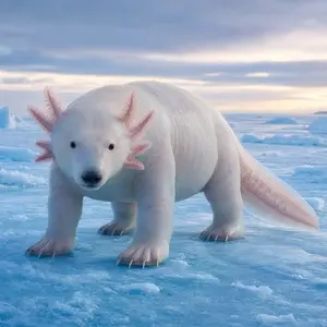 Axolotl + Polar bear
